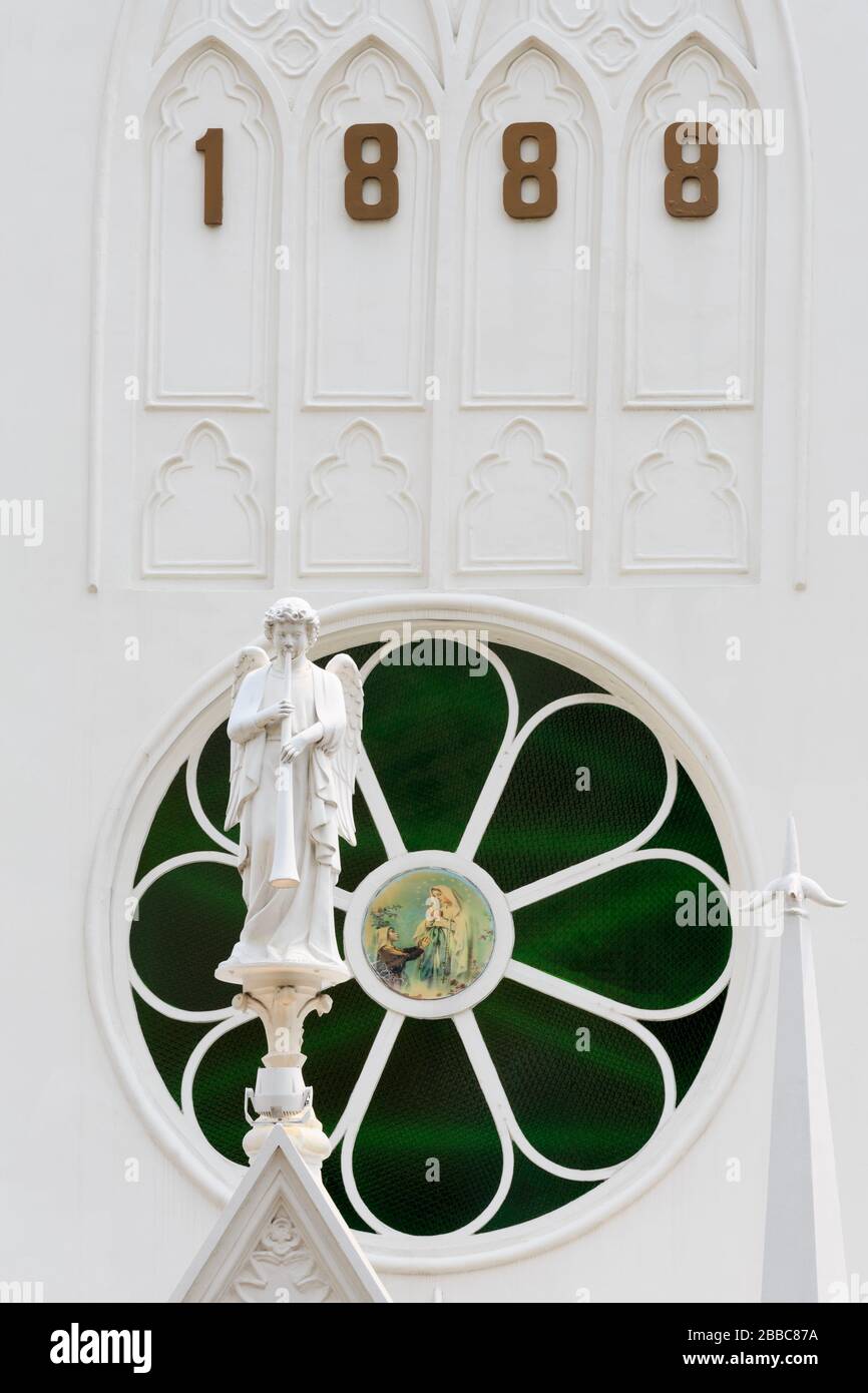Our Lady of Lourdes Church in the Arab Quarter,Singapore,asia Stock Photo