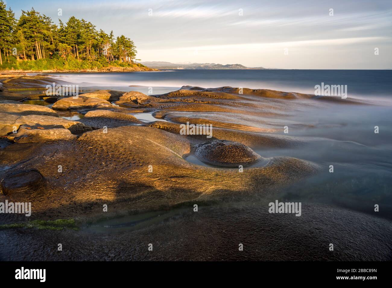 Gabriola Island, near Nanaimo, Vancouver Island, BC Canada Stock Photo