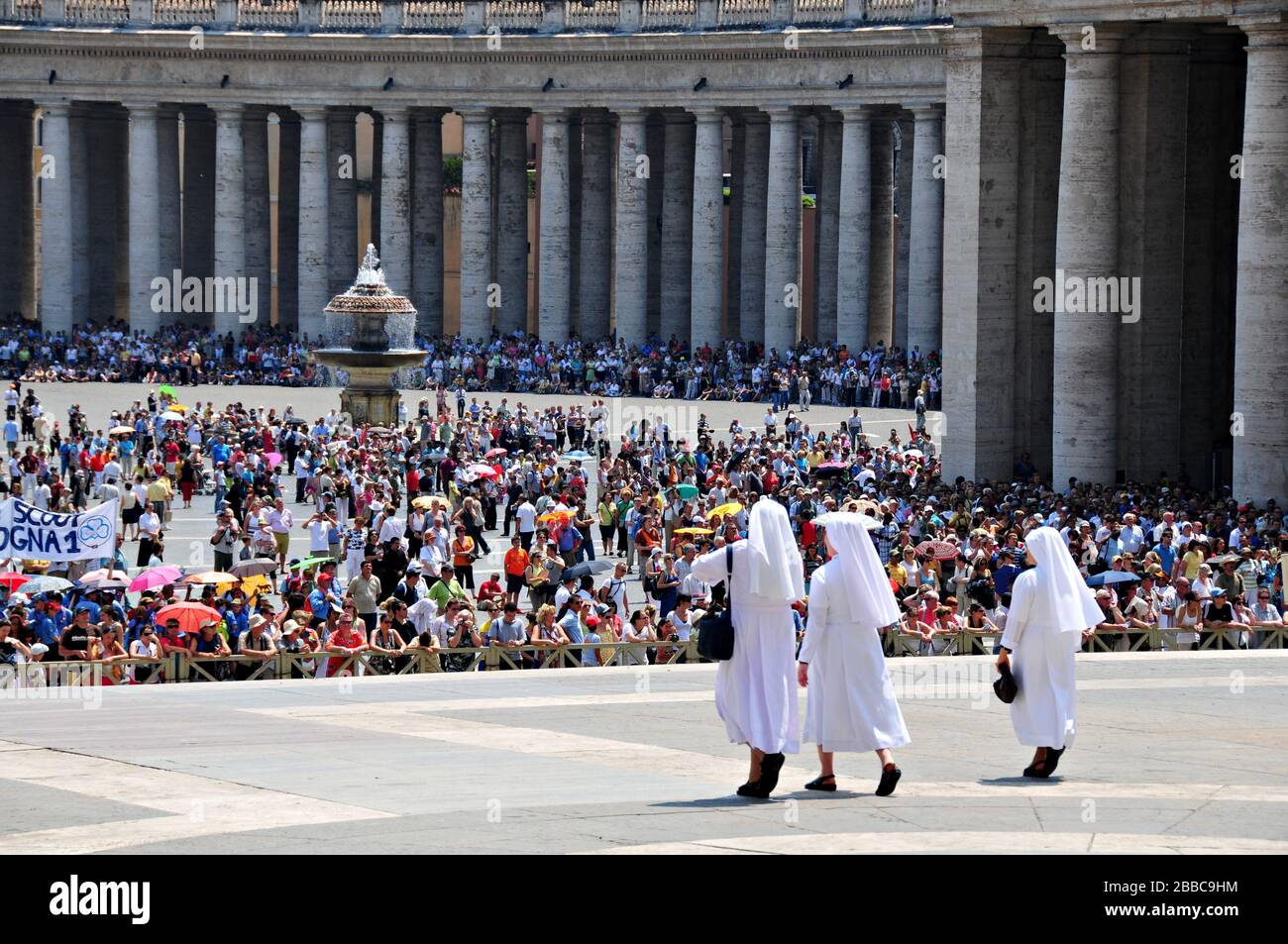 Italy, Rome, The Vatican, St Peter's Square Stock Photo
