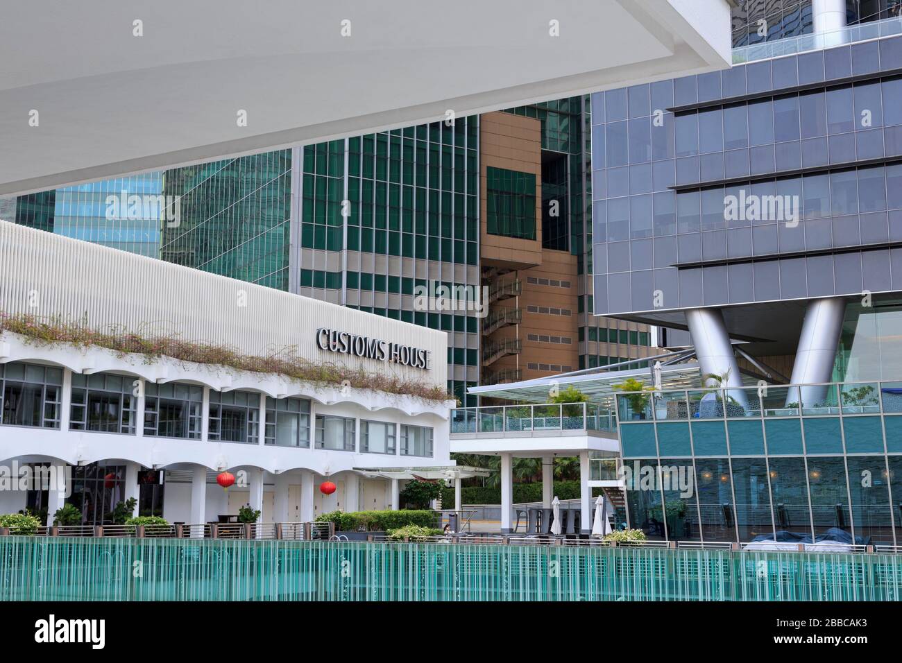Customs House Terrace,Financial District,Singapore,Asia Stock Photo Alamy