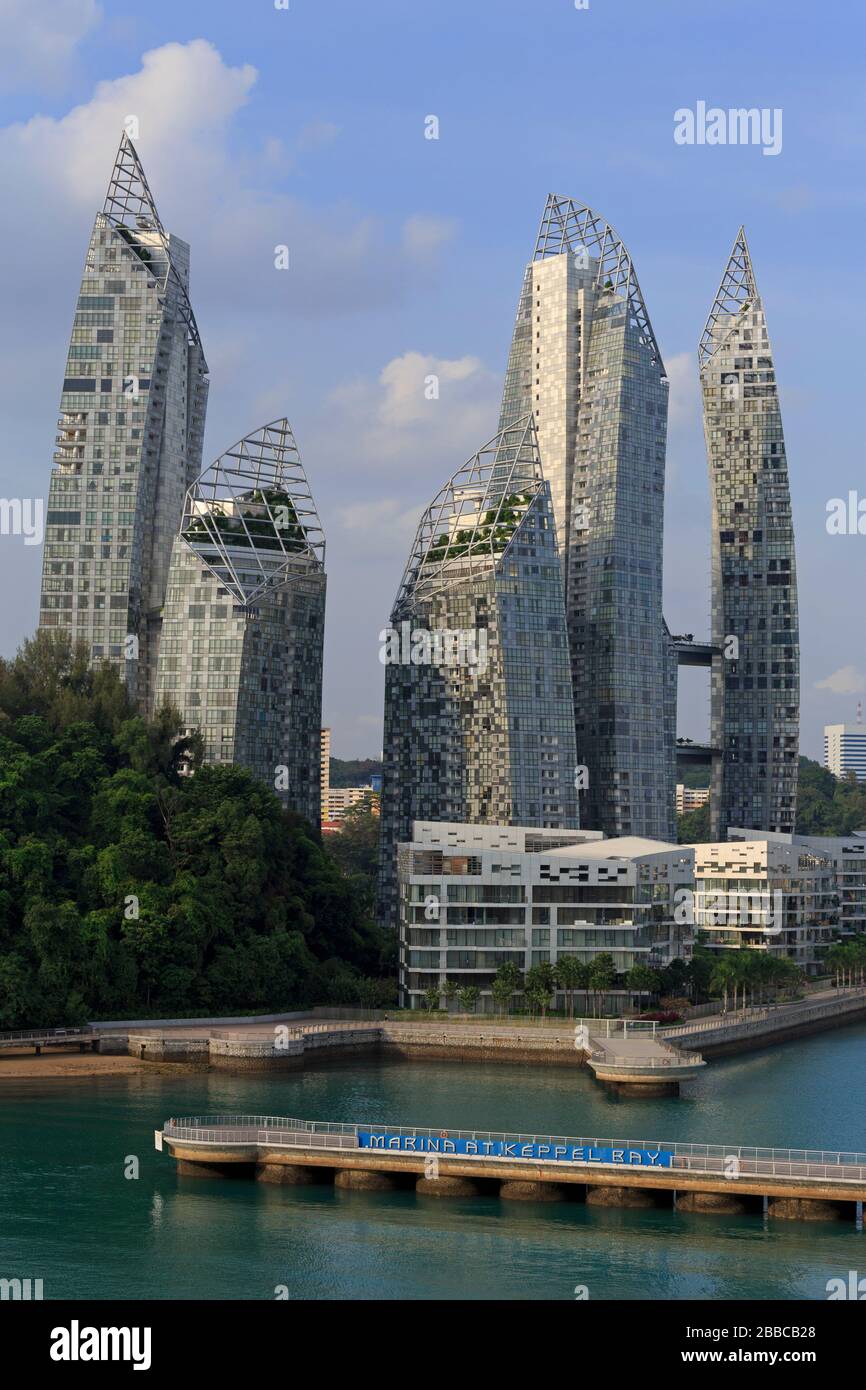 Keppel Bay Towers,Singapore,Asia Stock Photo Alamy