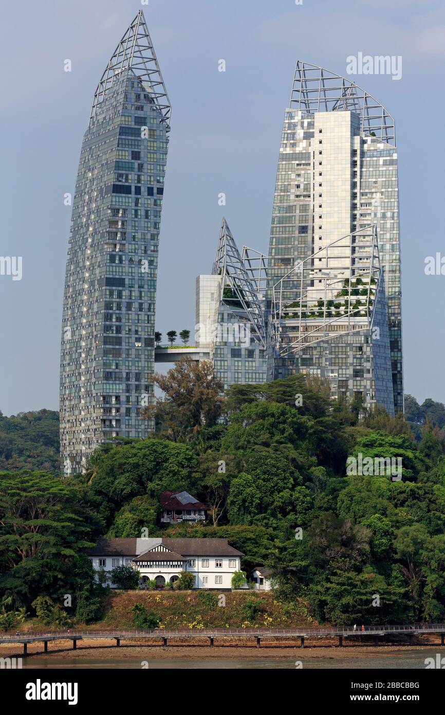 Keppel Bay Towers,Singapore,Asia Stock Photo Alamy