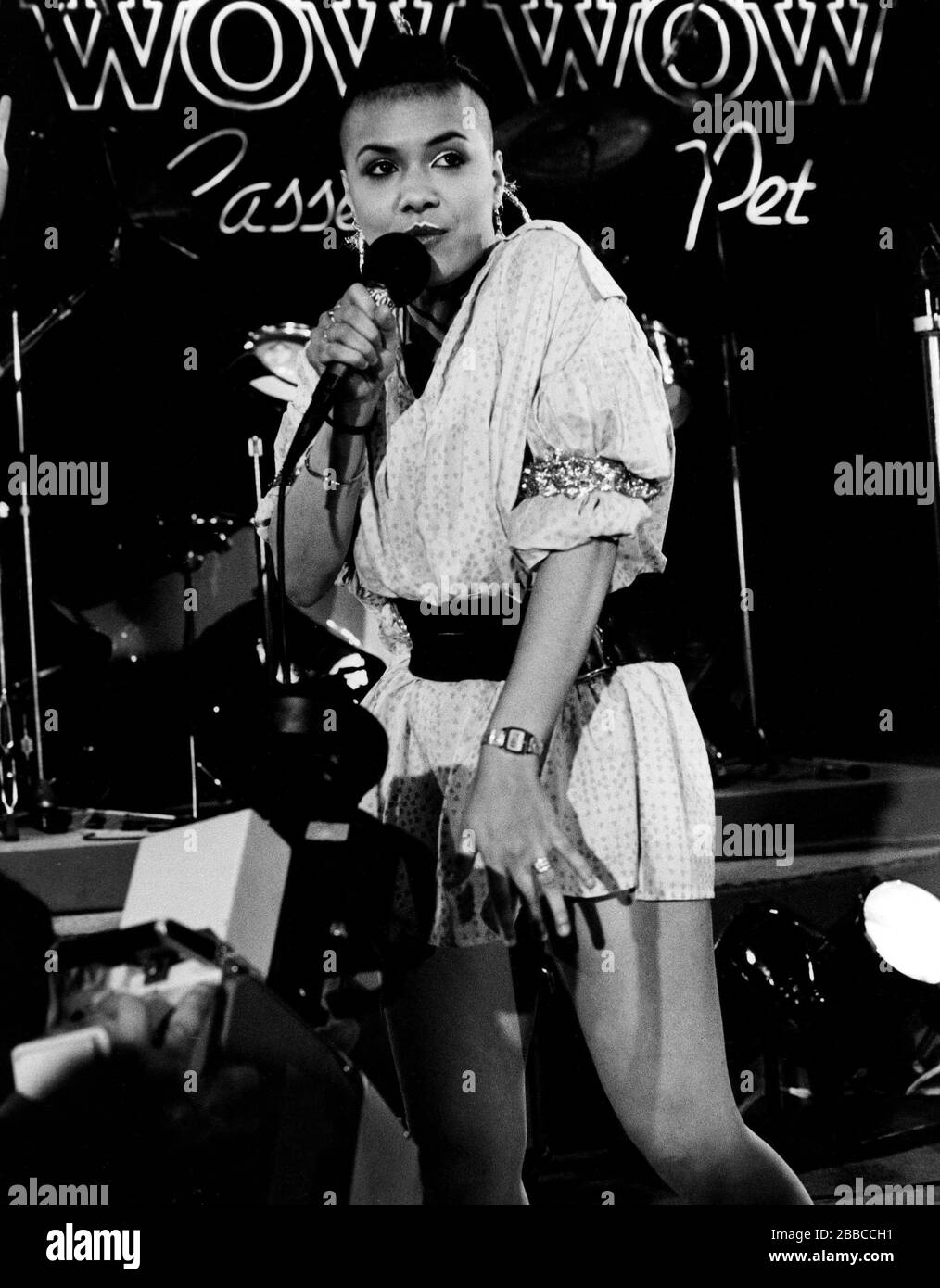 Annabella Lwin of Bow Wow Wow December 31, 1981 Credit: Scott Weiner / MediaPunch Stock Photo
