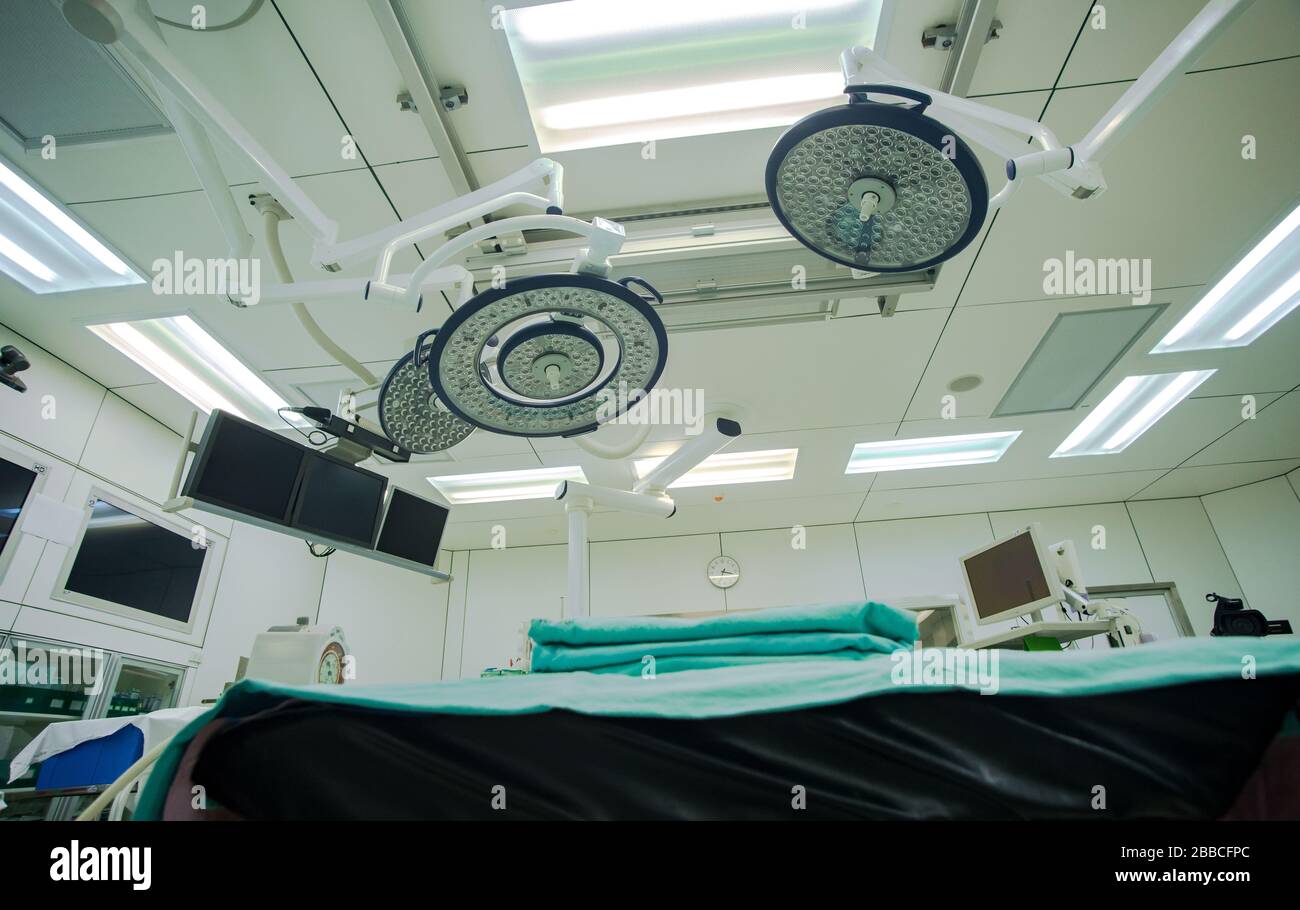 equipment and medical devices in modern operating room Stock Photo - Alamy