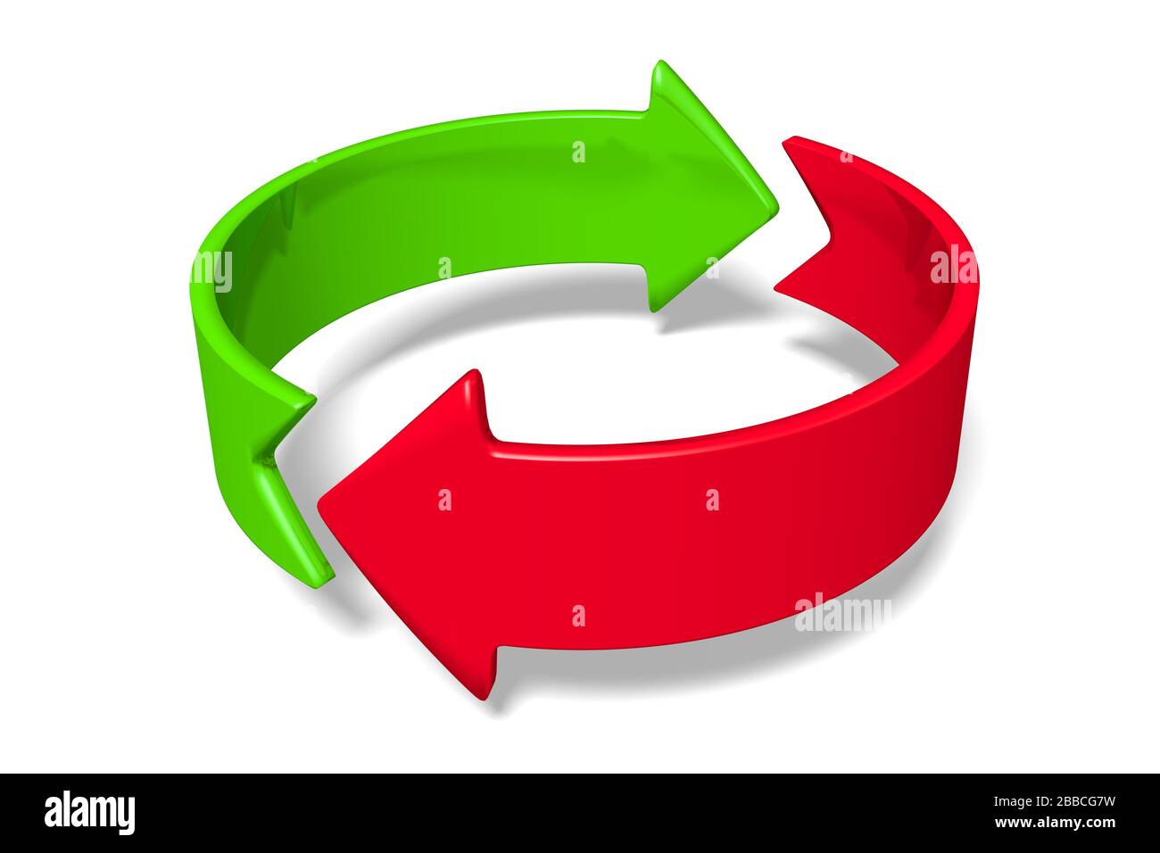 3D arrows - performance concept Stock Photo - Alamy