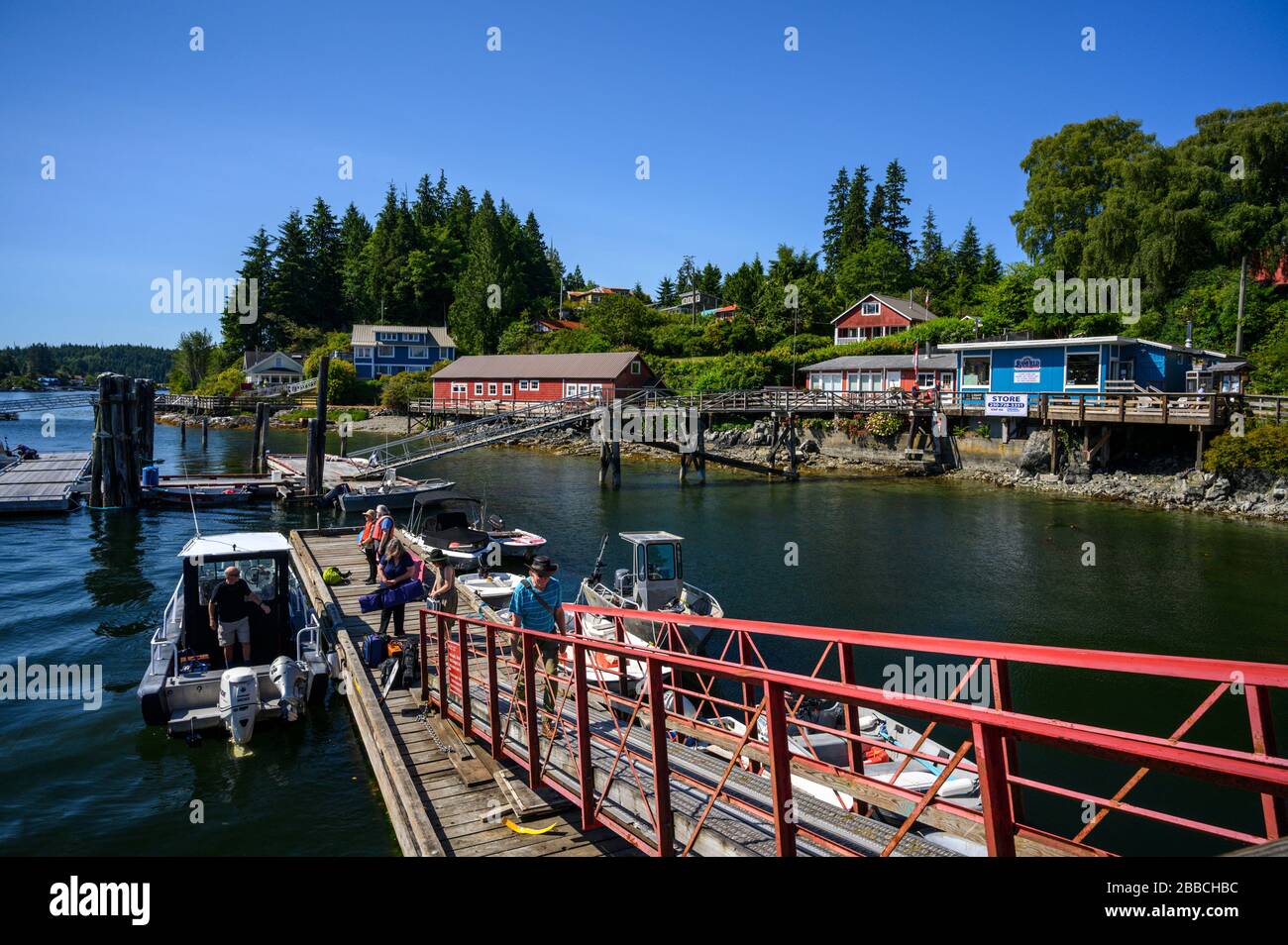 Bamfield, Vancouver Island, BC, Canada Stock Photo