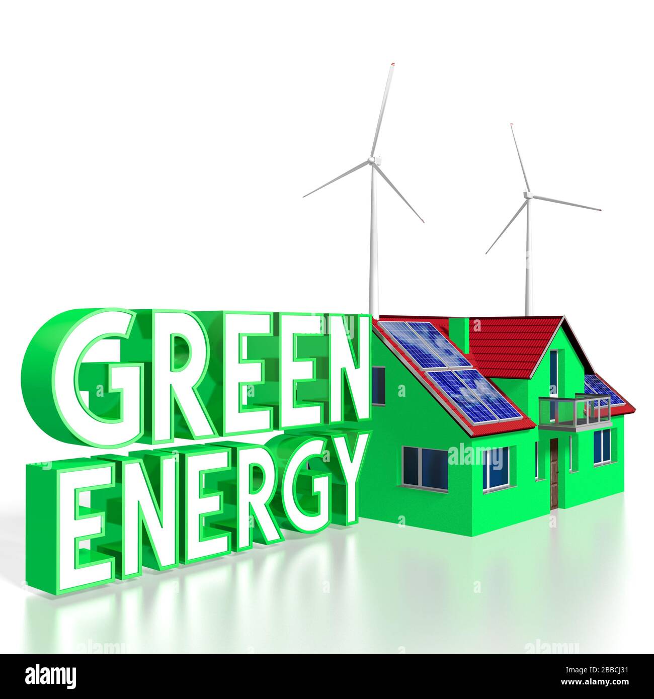 3D solar panels/ green energy concept Stock Photo - Alamy