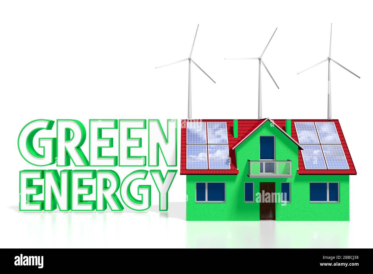 3D solar panels/ green energy concept Stock Photo - Alamy