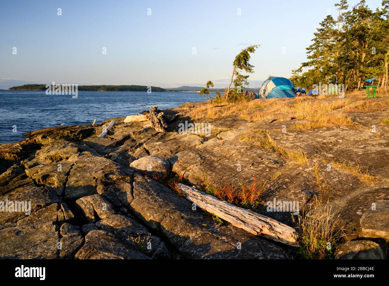 Ruckle Provincial Park, Salt Spring Island, BC, Canada Stock Photo