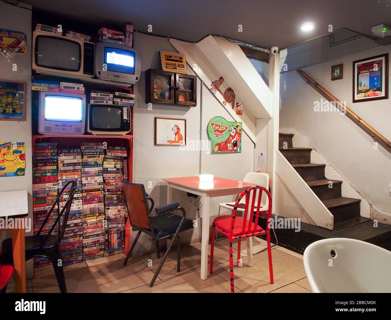 Cereal Killer Cafe at Stables Market, Camden Town London Stock Photo