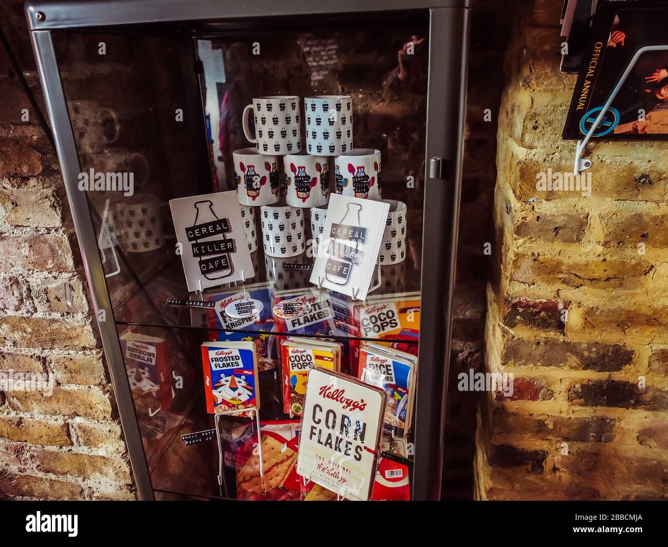 Cereal Killer Cafe at Stables Market, Camden Town London Stock Photo