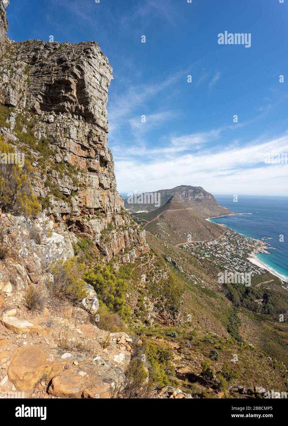 Cape Town little lions head, seen from judas peak trail Stock Photo Alamy