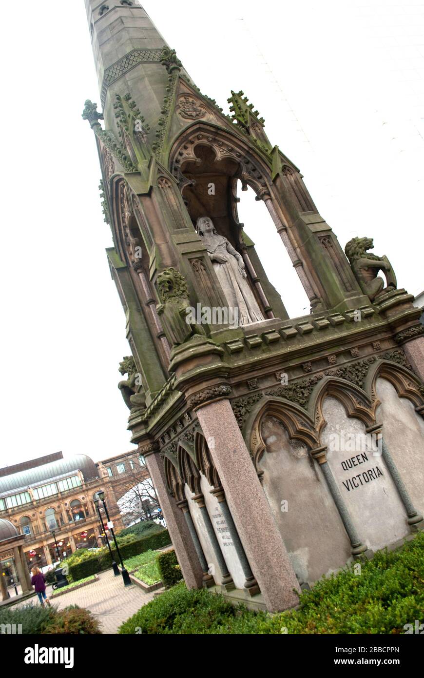 Queen Victoria Monument, Harrogate, North Yorkshire Stock Photo Alamy
