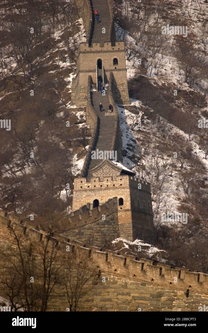 Great Wall of China at Mutianyu Stock Photo