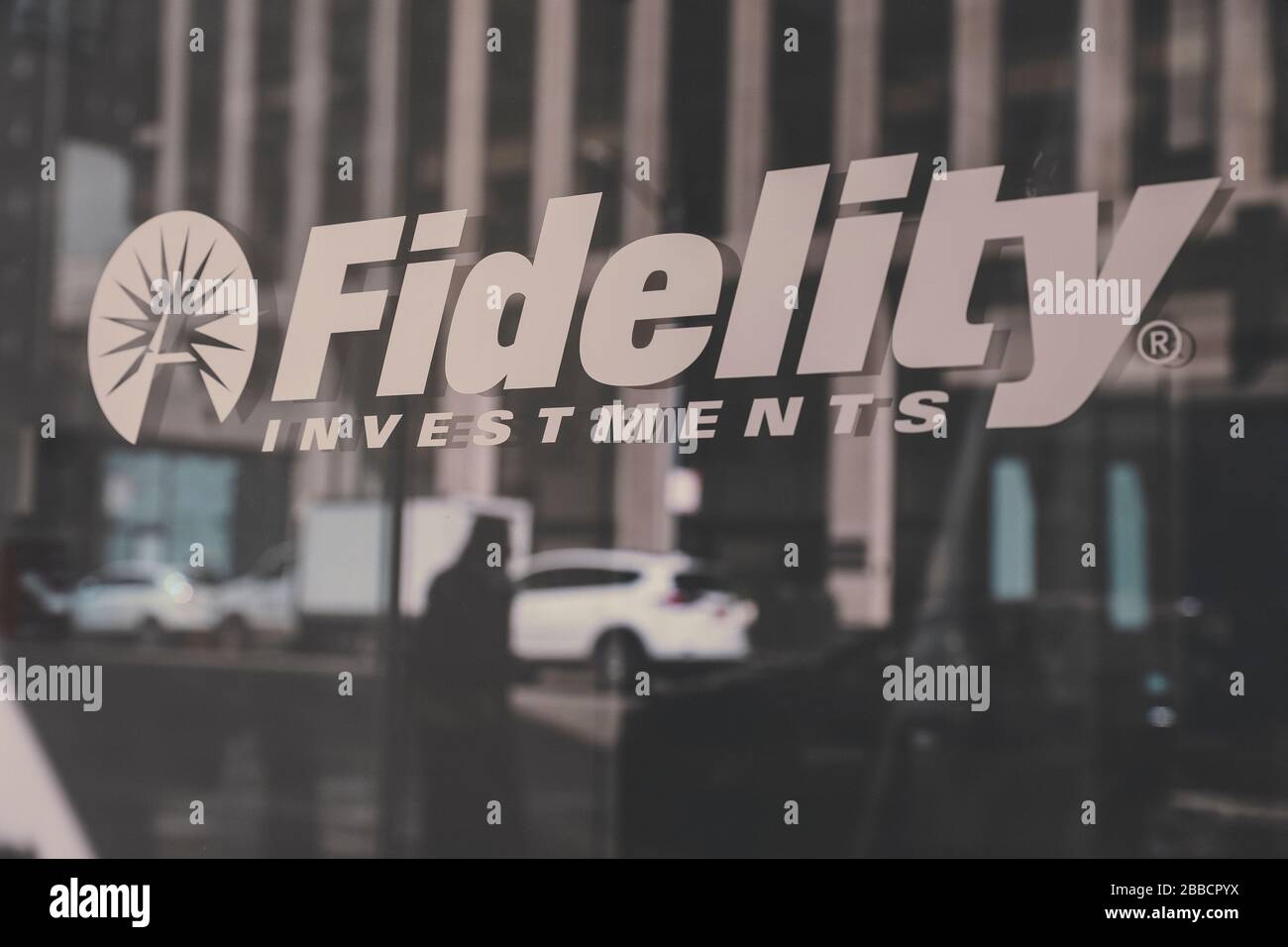 Fidelity Investments Logo in New York Stock Photo