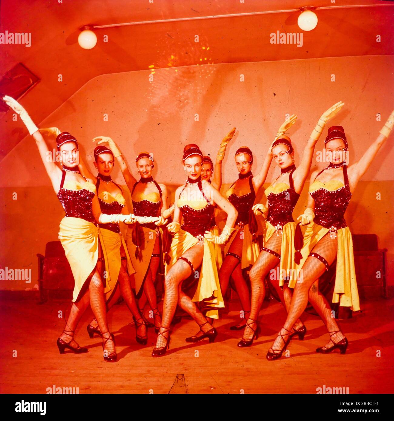 The Blue Bell Girls, circa 1970, France Stock Photo Alamy