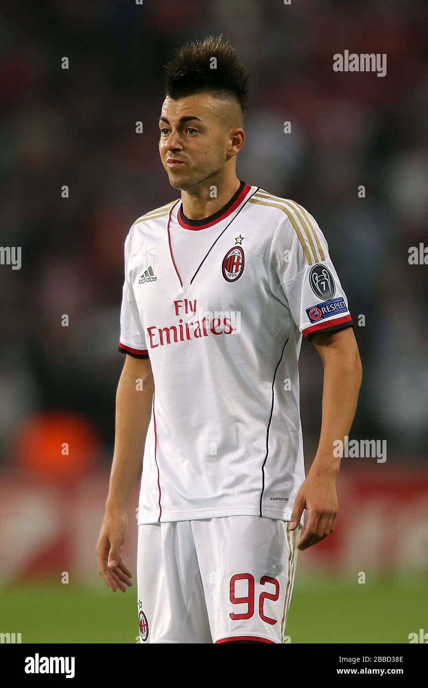 Stephan El Shaarawy, AC Milan Stock Photo - Alamy