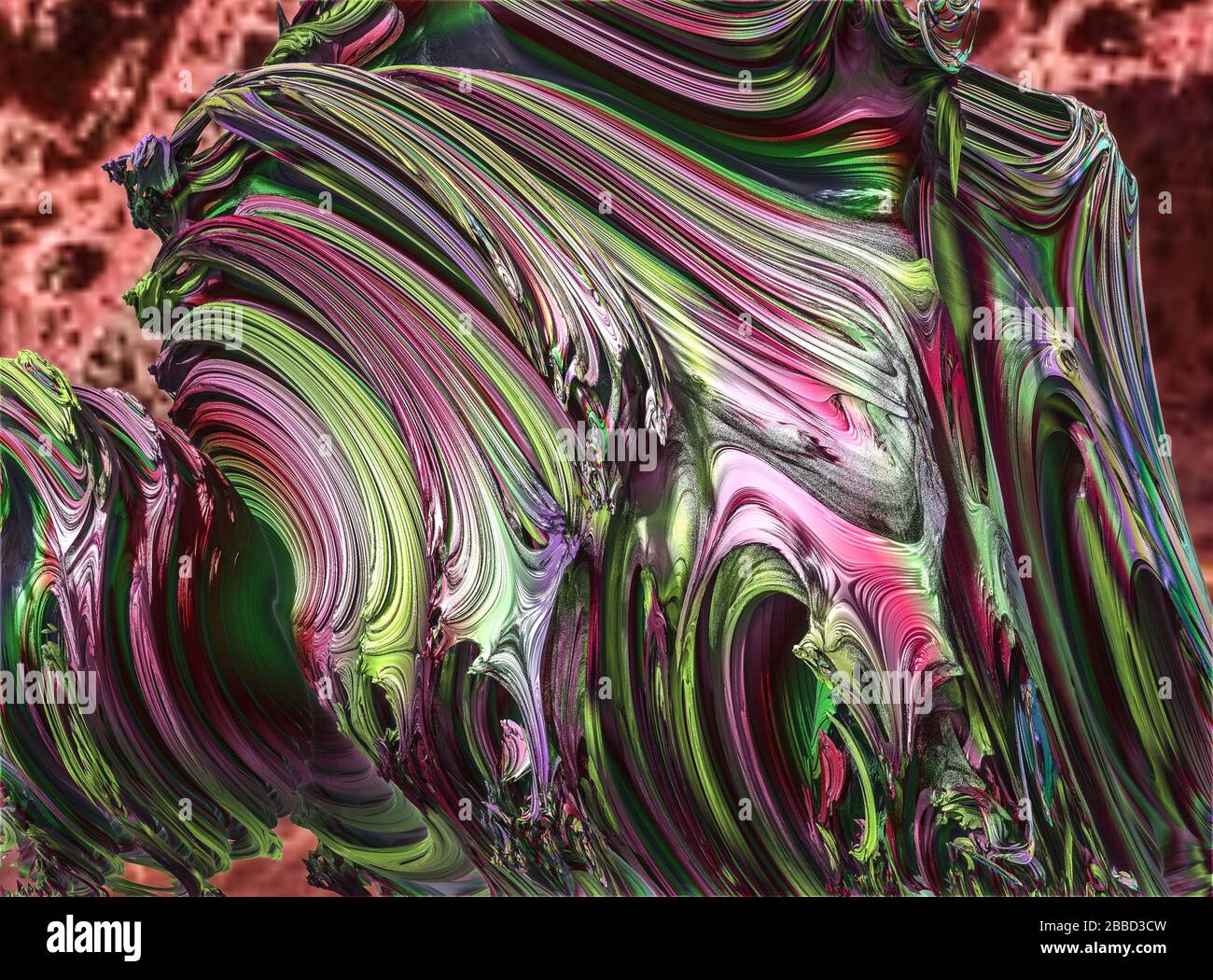 Pictures of three-dimensional fractals Stock Photo - Alamy