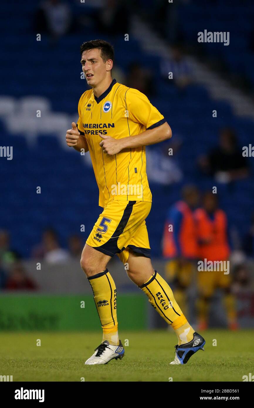 Lewis Dunk, Brighton and Hove Albion Stock Photo