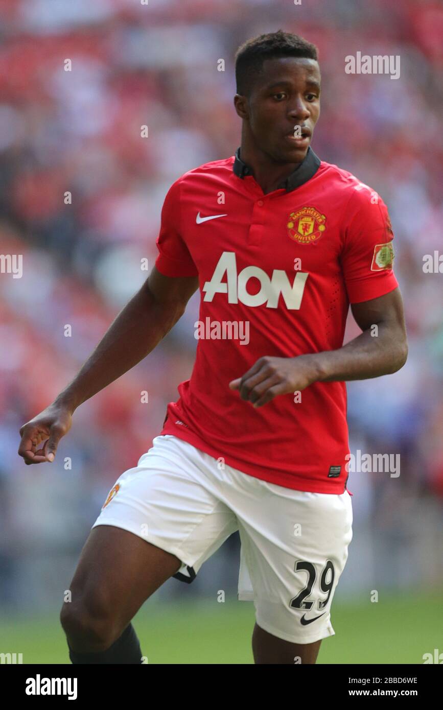 Wilfried Zaha, Manchester United Stock Photo - Alamy