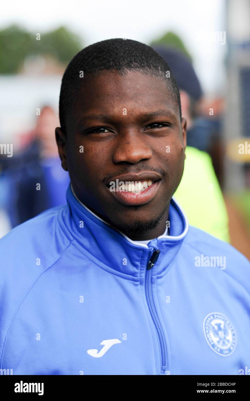 Nigel Hasselbaink St Johnstone Stock Photo Alamy