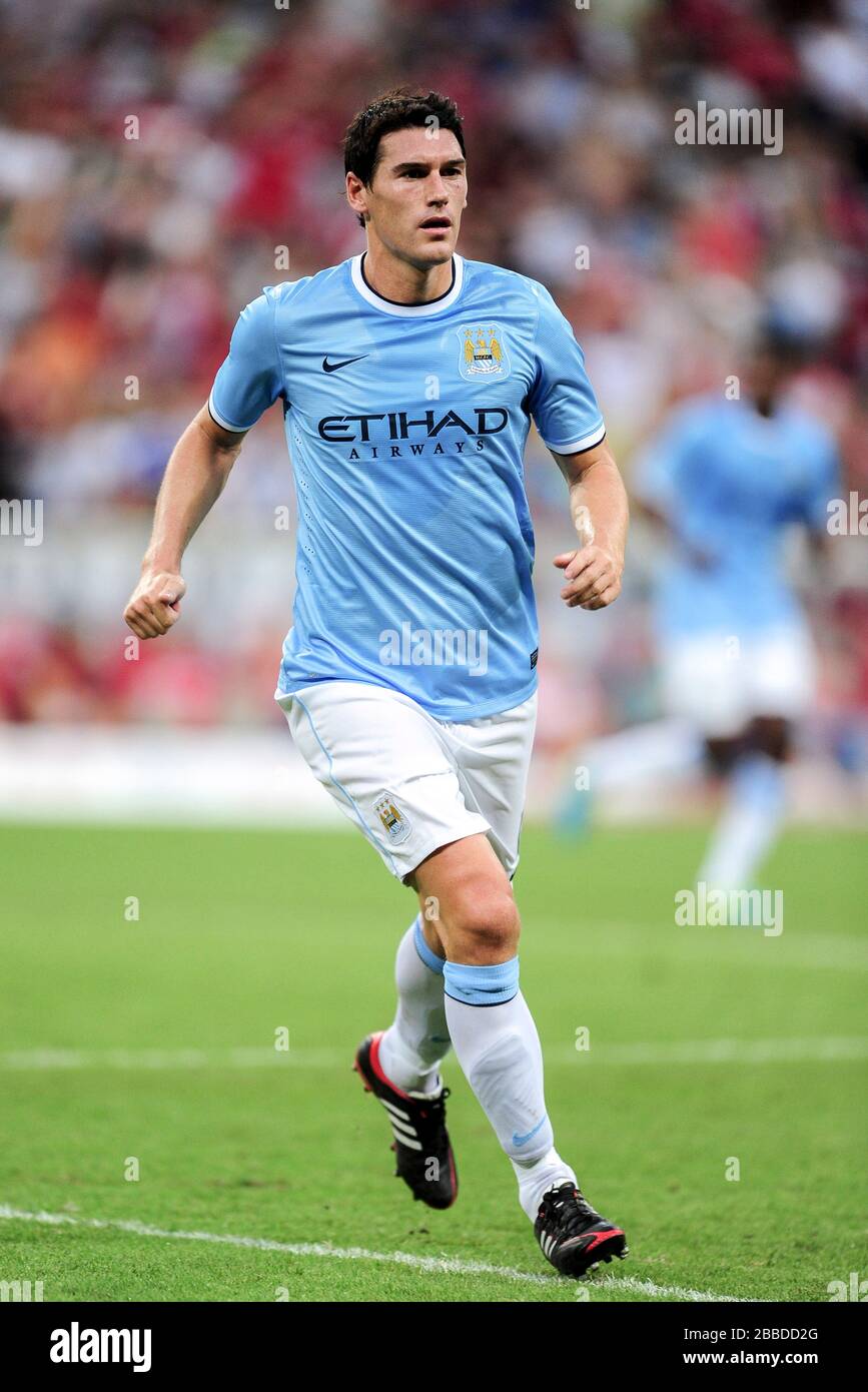 Gareth Barry, Manchester City Stock Photo - Alamy