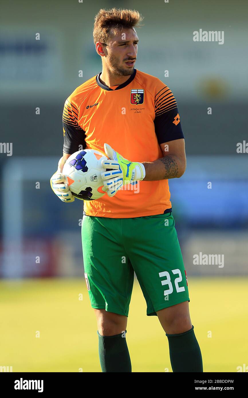 Antonio Donnarumma, Genoa goalkeeper Stock Photo Alamy
