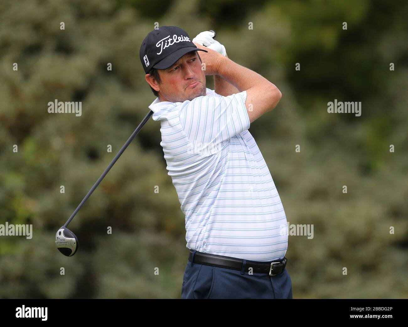 South Africa's Tim Clark during day four of the 2013 Open Championship ...
