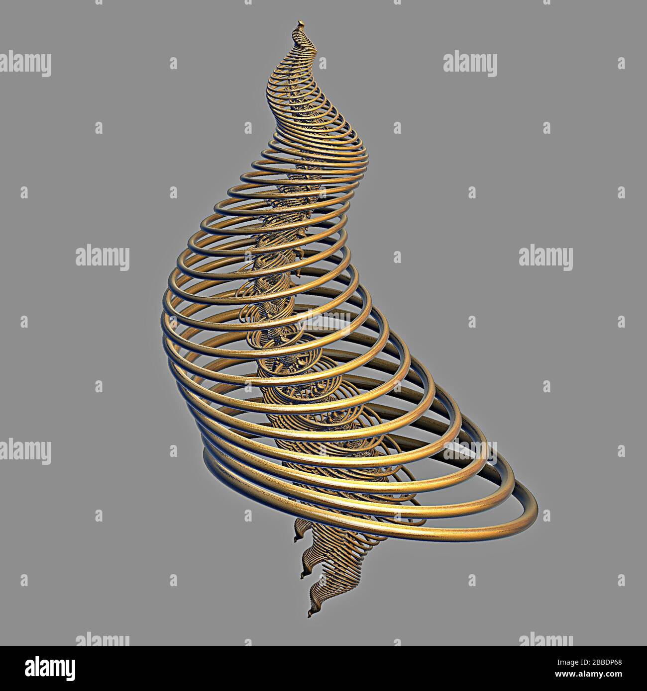 3D illustration of fractals calculated in the computer Stock Photo - Alamy