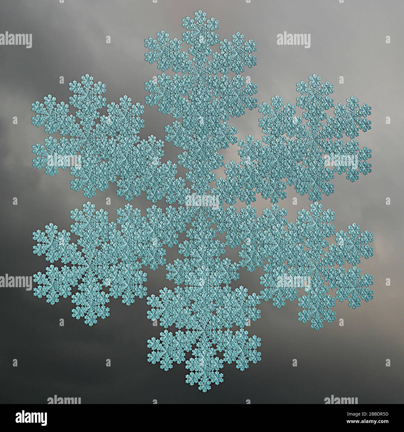 3D illustration of fractals calculated in the computer Stock Photo - Alamy