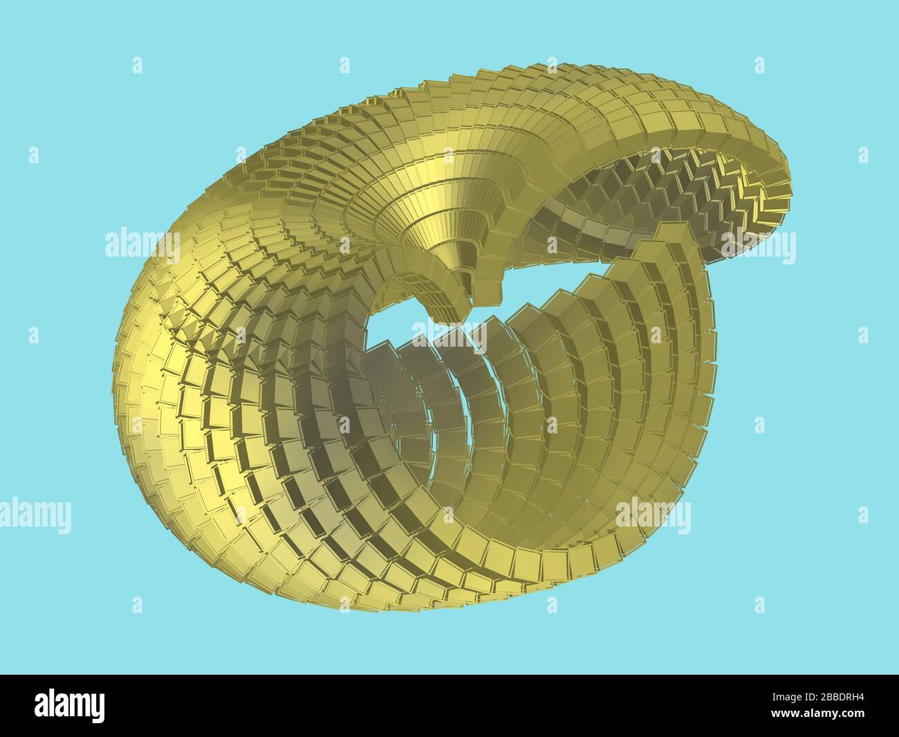 3D illustration of fractals calculated in the computer Stock Photo - Alamy
