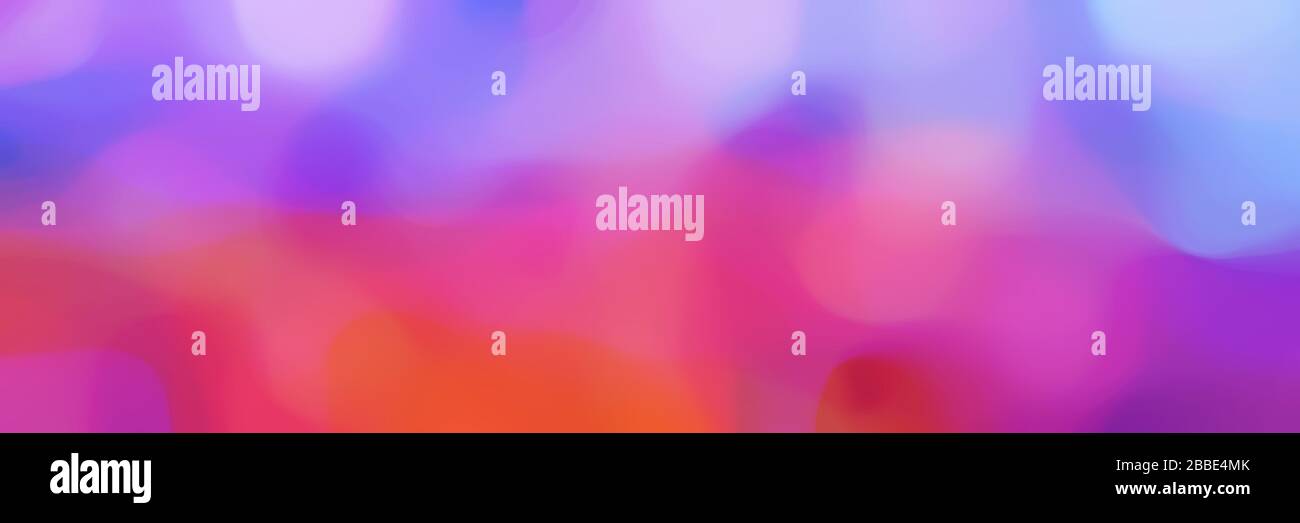 blurred horizontal banner background bokeh graphic with medium orchid ...