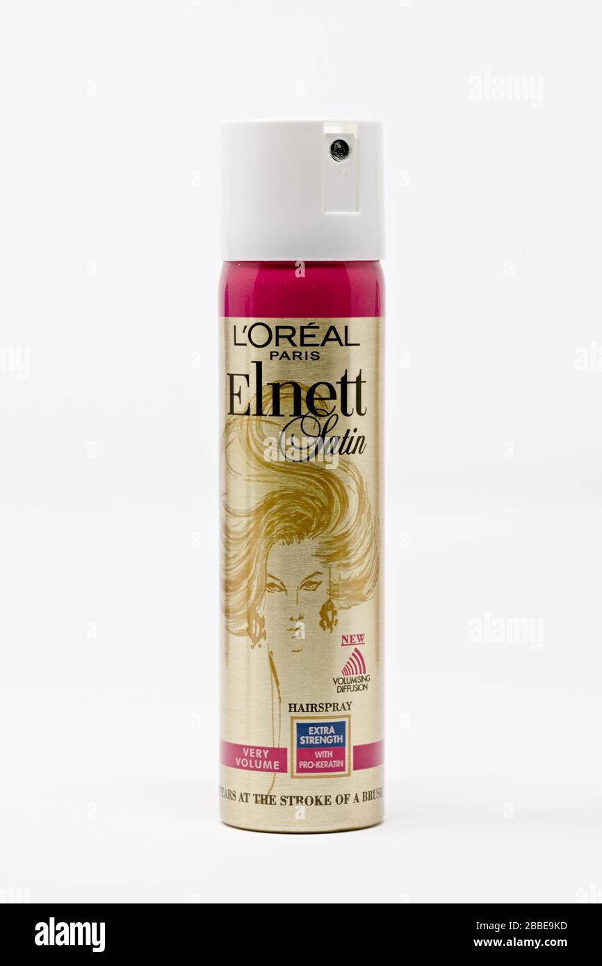 Elnett hair spray loreal paris hi-res stock photography and images - Alamy