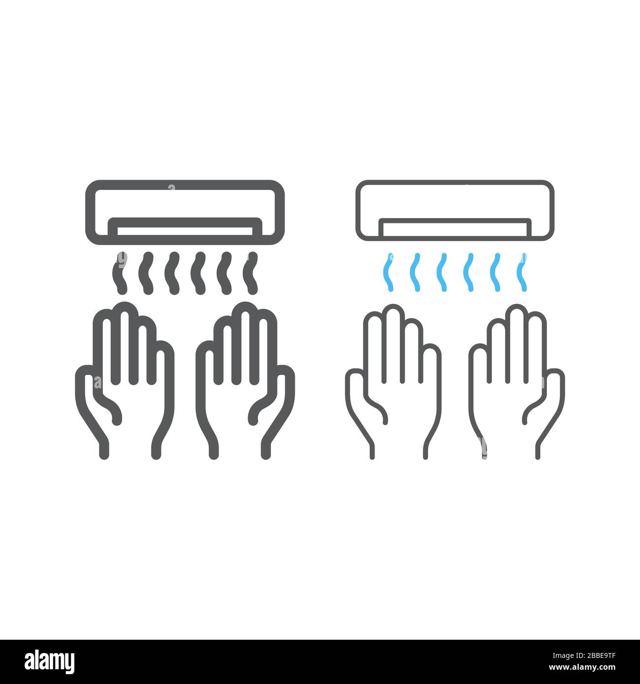 Hand dryer sign Stock Vector Images Alamy