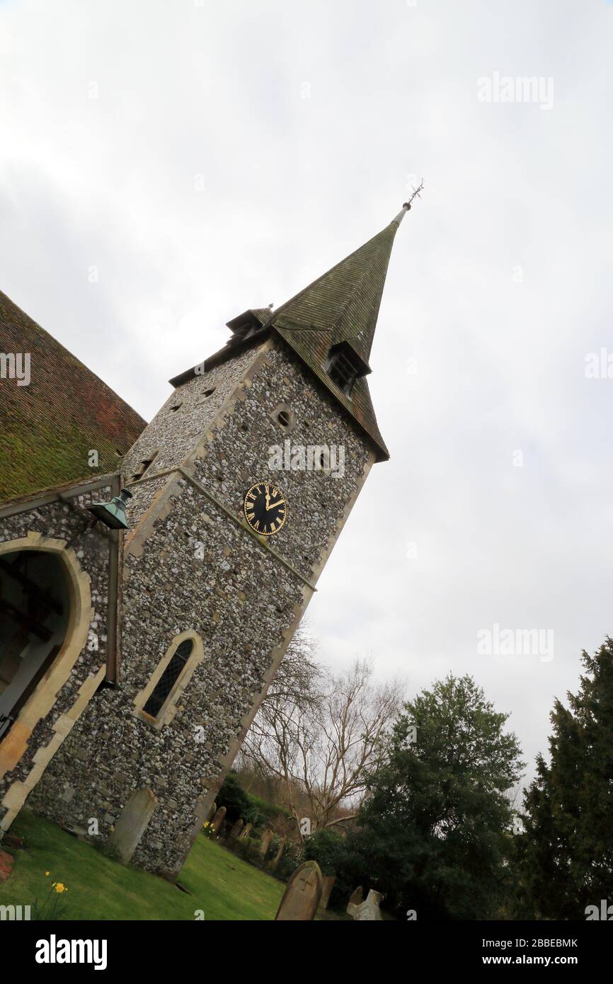 St Peter and St Paul Church in The Street, Newnham near Sittingbourne