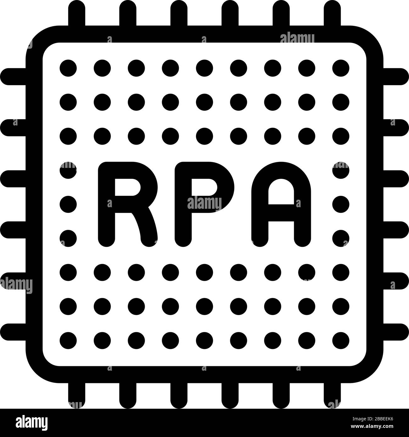 Rpa vector Black and White Stock Photos & Images - Alamy