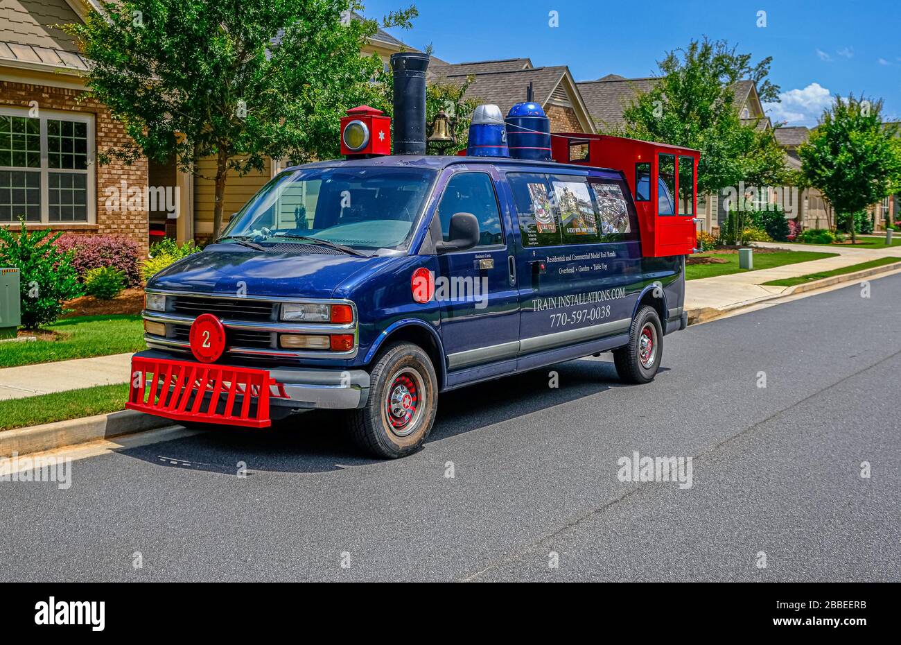 Model Train Installations Stock Photo Alamy