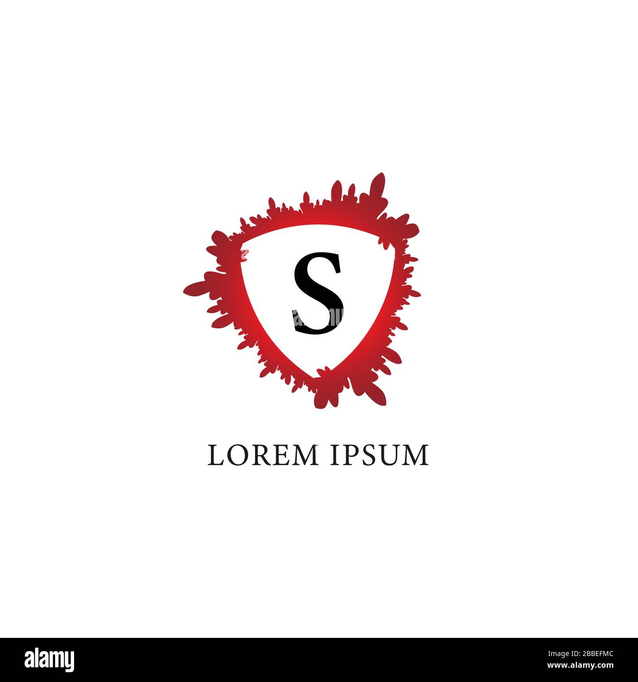 Letter S Alphabet Logo Design Template Splash Of Blood With Shield Shape In The Midle Insurance Protection Horror Security Initial Abjad Logo Co Stock Vector Image Art Alamy