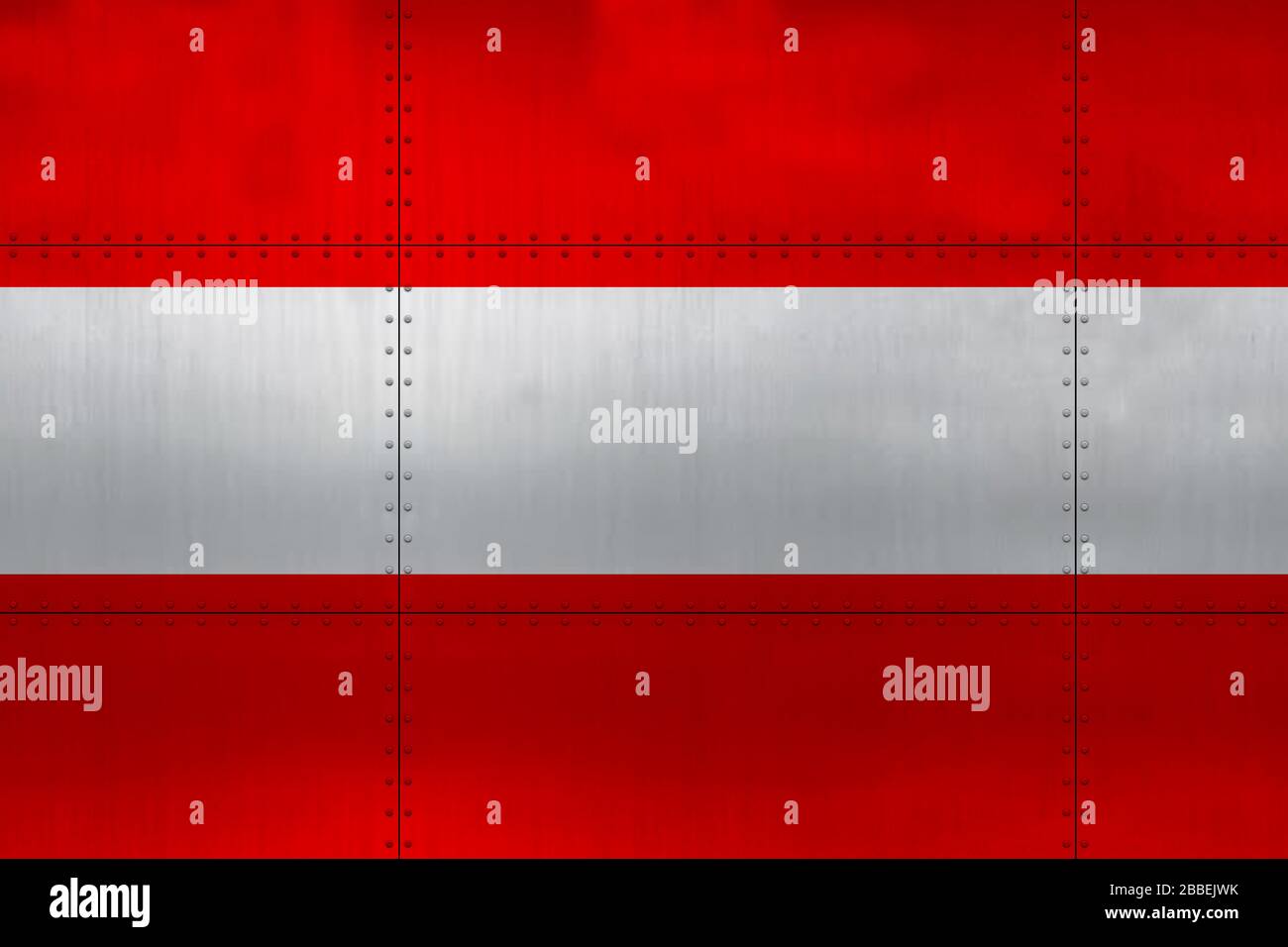 Flag of Austria on a metal wall background Stock Photo - Alamy