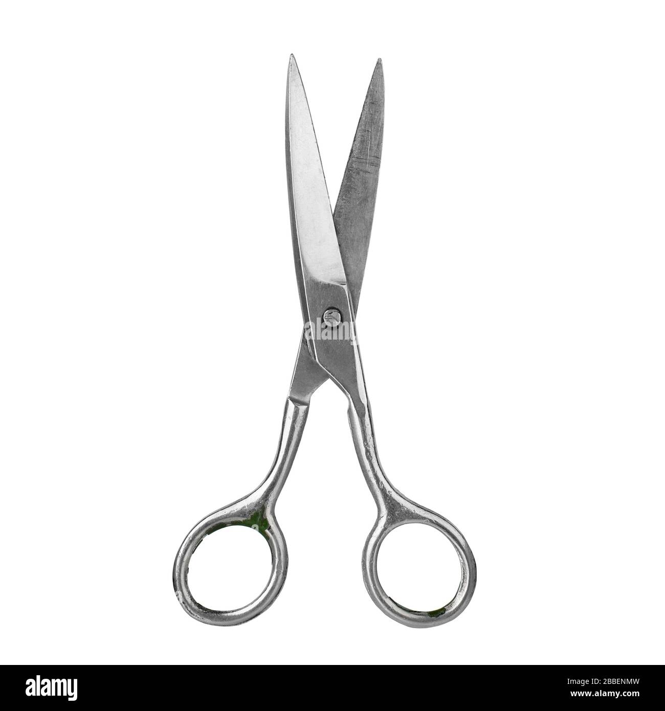 Old Used Children Scissors Isolated On White Stock Photo - Download Image  Now - Art and Craft Equipment, Cut Out, Cutting - iStock
