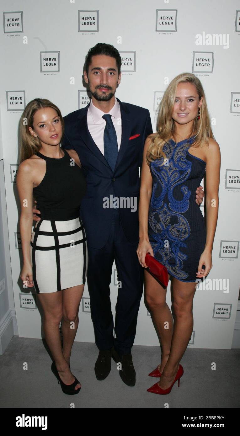 Hugo Taylor and Natalie Joel and Kimberley Garner Herv L ger by Max