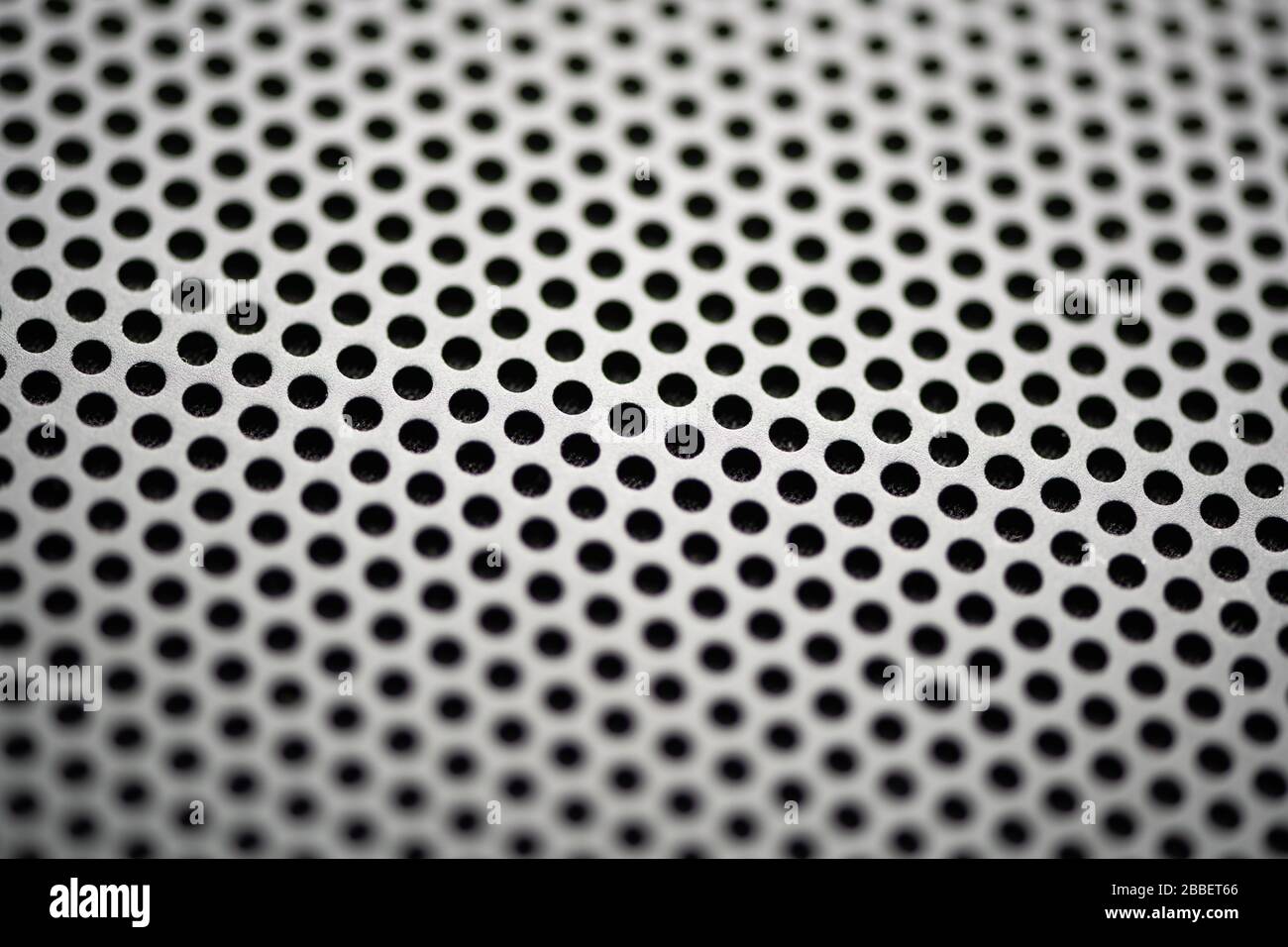 Black Mesh with Round Holes Texture Picture