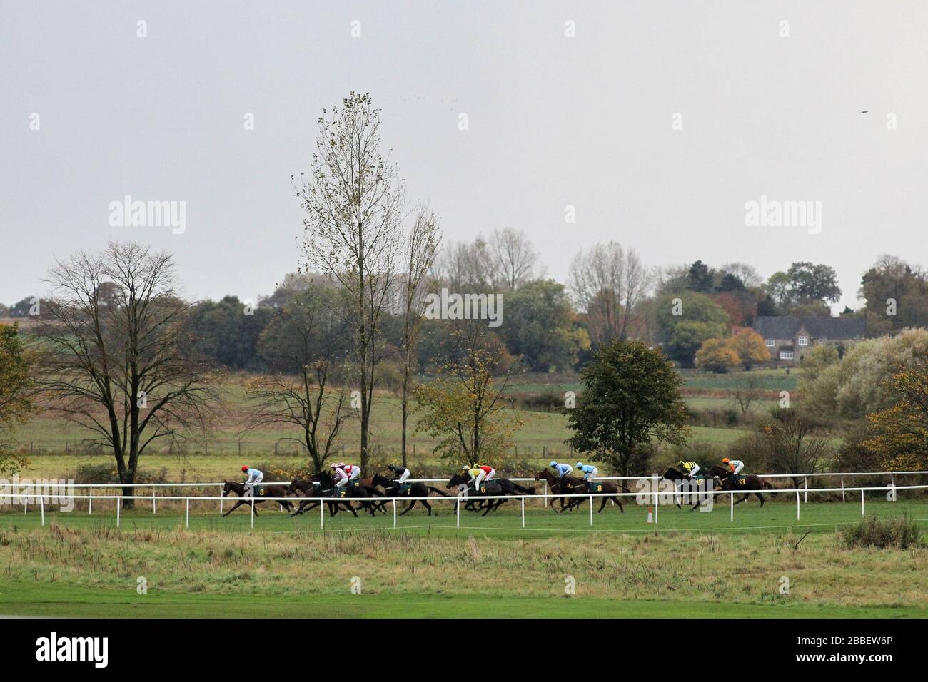 The field races out into the countryside during the Barratt and Cooke ...