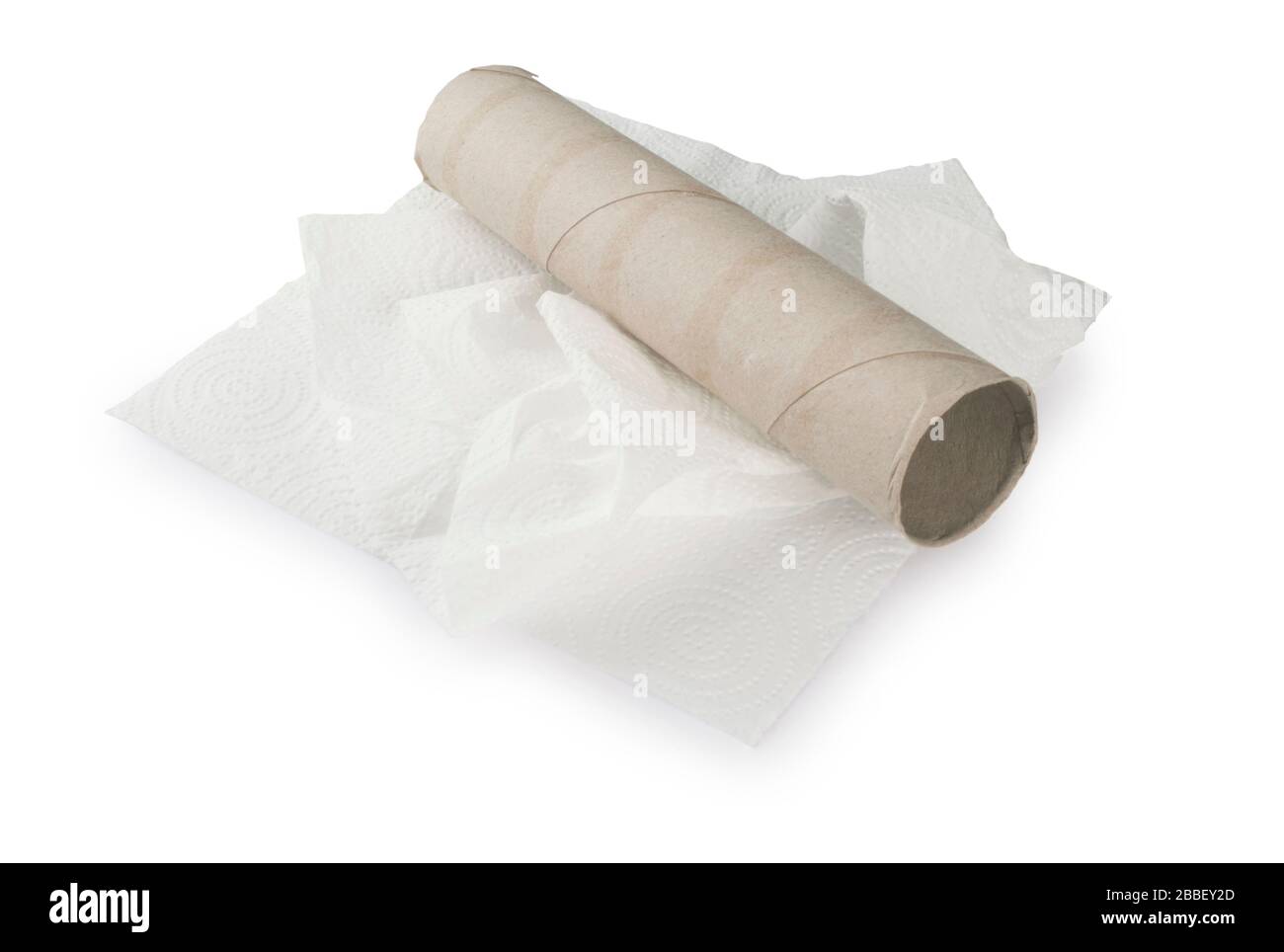 Kitchen Roll Hi Res Stock Photography And Images Alamy   Studio Shot Of A Roll Of Empty Kitchen Roll Cut Out Against A White Background 2BBEY2D 