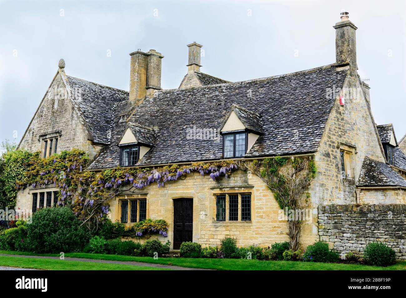 One of the many homes in Chipping Campden in the Cotswolds in England Stock Photo