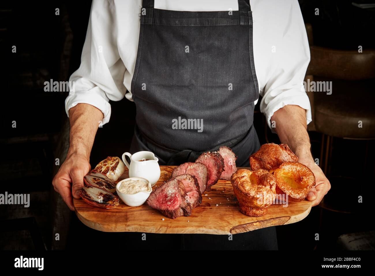 roast meal chicken beef lamb Stock Photo Alamy