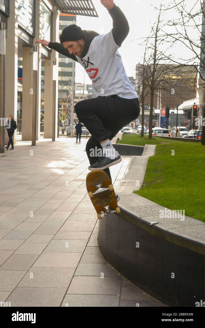 The health benefits of skateboarding Skateboarding has many health benefits,  these include - A persons overall fitness as it burns calories and hel  Stock Photo - Alamy
