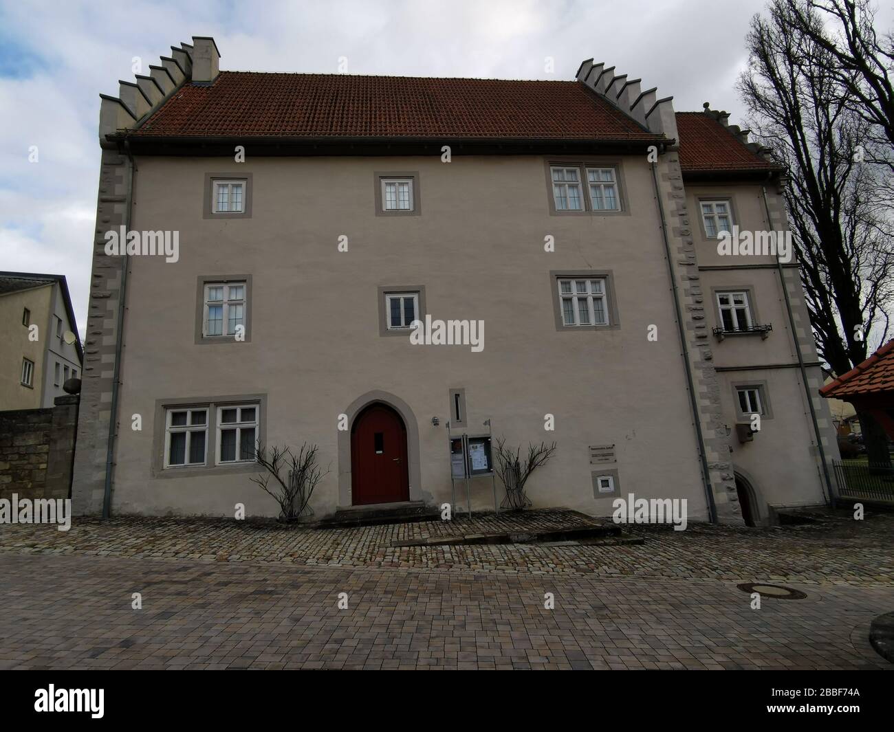 Hanstein Castle Organ Museum, Museum of Musical Instruments in Ostheim vor der Rhön, District of Rhön-Grabfeld, Lower Franconia, Bavaria, Germany  / Stock Photo