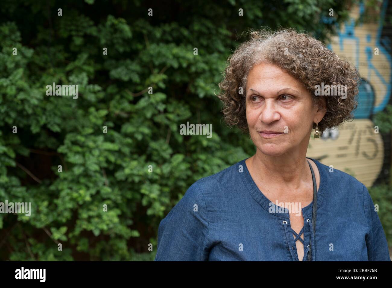 Mireille Fanon, is a French activist, born in 1953, president of the International Frantz Fanon Foundation. Stock Photo