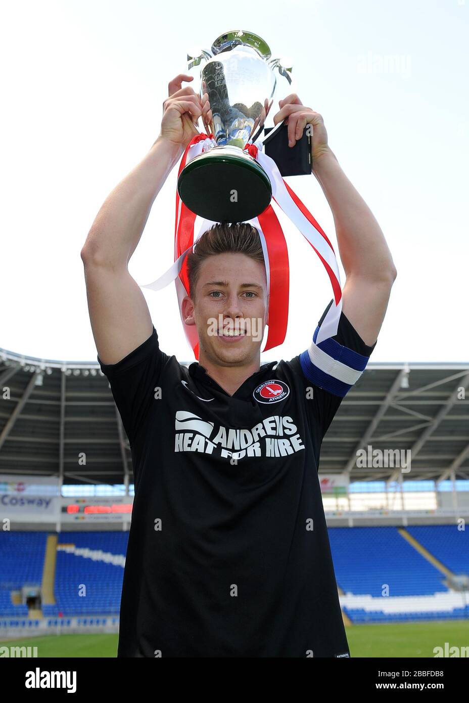 Charlton Athletic's Captain, Bradley Jordan with the Premier